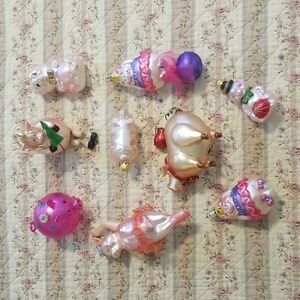 Christmas Piggy Collection Ornaments